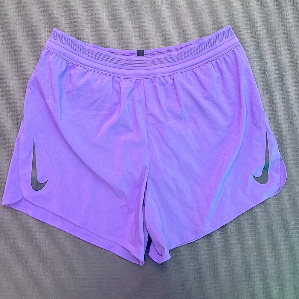 Nike Aeroswift 4inch racing shorts Purple M